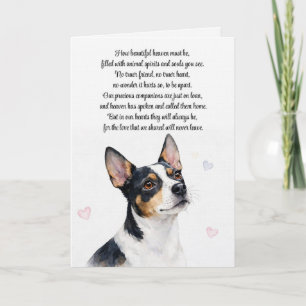 Tarjeta Espiritual de Simpatía por Perro Ratonero