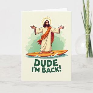 Tarjeta Espiritual de Surf 'Hang Loose'