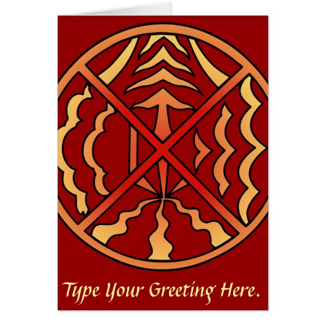 Tarjeta espiritual Tarjeta de primer nivel de arte (Frente)