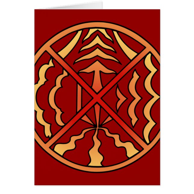 Tarjeta espiritual Tarjeta de primer nivel de arte (Frente)