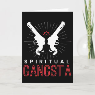 Tarjeta Espiritualidad Nueva Era Espiritualidad Gángster Y