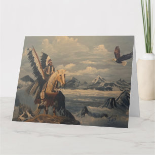 Tarjeta Espíritus amables, original de Gary Poling