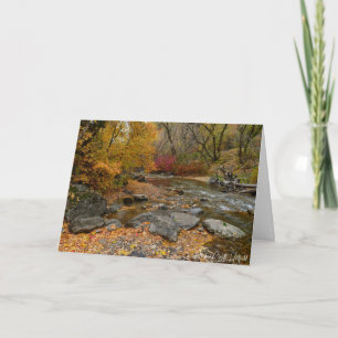 Tarjeta Esplendor de Otoño