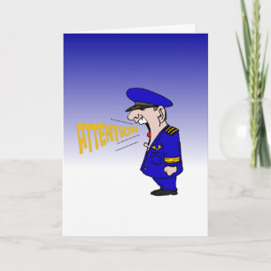 Tarjeta esposa militar divertida que te echa de menos