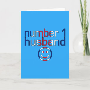 Tarjeta Esposo número 1 (Cumpleaños del esposo)