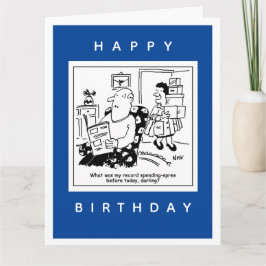 Tarjeta Esposo por Personalizado de gasto de esposa