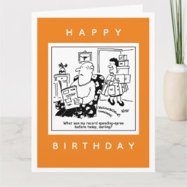 Tarjeta Esposo por Personalizado de gasto de esposa