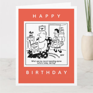 Tarjeta Esposo por Personalizado de gasto de esposa