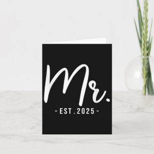 Tarjeta Esposo Sr. Est 2025 Boda casado Partido de la novi