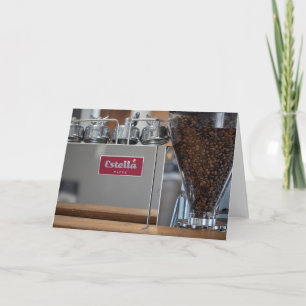Tarjeta Espresso Elegance: Un vistazo a Estella Caffè