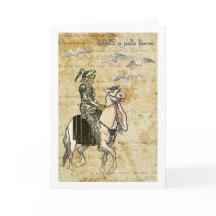 Esqueleto de la muerte del caballero negro de Hall