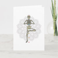 Esqueleto de yoga