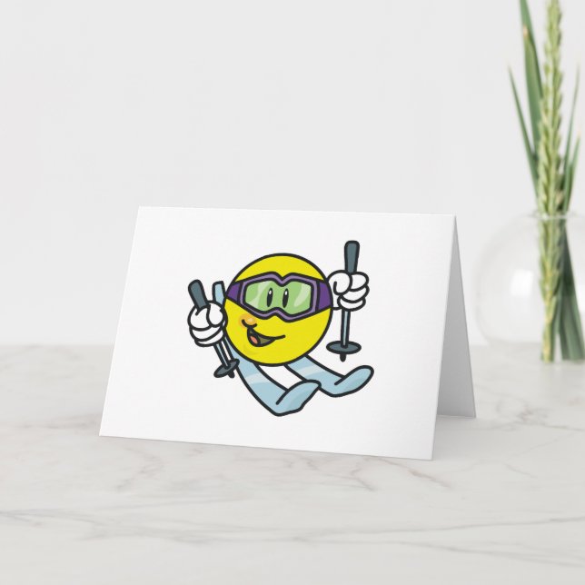 Tarjeta Esquí (Anverso)