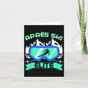 Tarjeta Esquí Apres Elite Esquí Snowboard Ski Bunny Ski