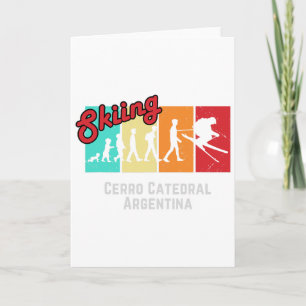 Tarjeta Esquí T Cerro Catedral Argentina Para Hombres Y Mu