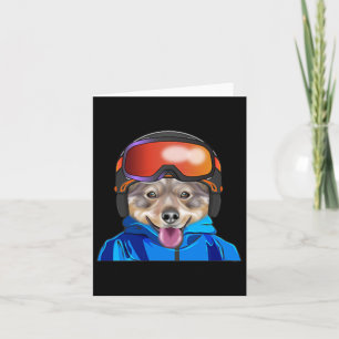 Tarjeta Esquiador Bolsillo de snowboard de Vallhund sueco