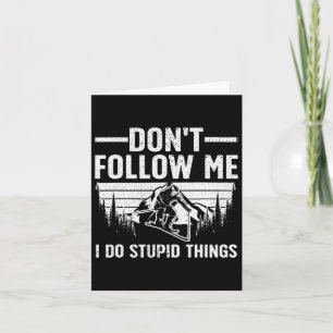 Tarjeta Esquiar Guay Para Hombres Mujeres Esquiadoras De N