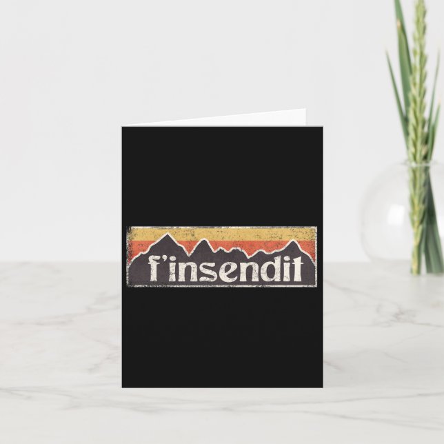 Tarjeta Esquiar Snowboard Enviarlo Finsendit Funny T Shir (Anverso)