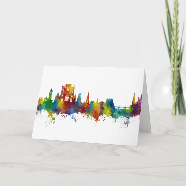 Tarjeta Esquina de Inglaterra de York (Anverso)