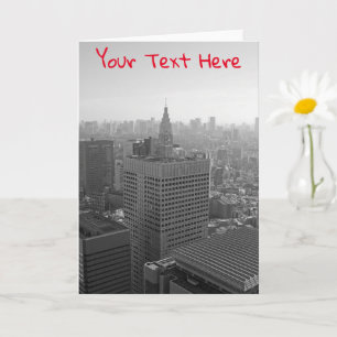Tarjeta Esquina de Tokio personalizable