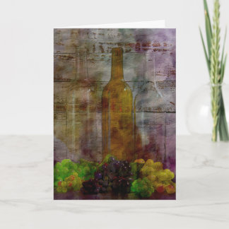 Tarjeta Essence of the Vine Digital Art Greeting Card