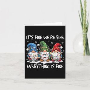 Tarjeta Está Bien Estamos Bien Todo Está Bien Gnome Té