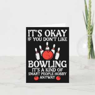 Tarjeta Está Bien Si No Te Gustan Los Hombres De Bowler Fu