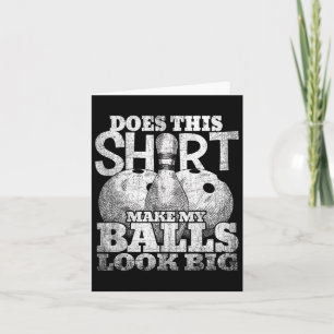 Tarjeta ¿Esta Camisa Hace Que Mi Mirada Sea Un Gran Bote D