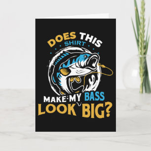 Tarjeta ¿Esta camiseta hace que mi C parezca grande? Funny