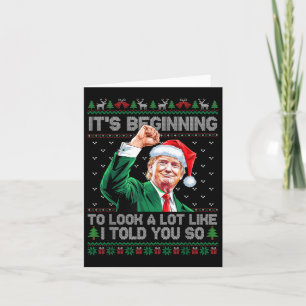 Tarjeta Está Empezando A Parecer Mucho Como Te Dije Tan Ve
