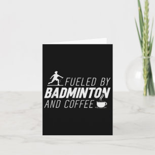 Tarjeta Está En Mi Dna Badminton Shuttle Badminton P