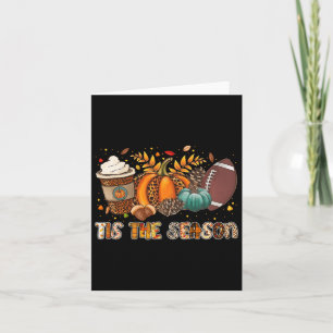 Tarjeta Esta Es La Temporada De La Calabaza Spin Fútbol Ha