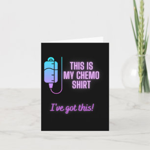 Tarjeta Esta es mi quimioterapia - quimioterapia contra el