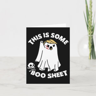 Tarjeta Esta es una hoja de boom que engaña a Trump Hallow