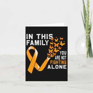 Tarjeta Esta familia no lucha contra la leucemia de la cin
