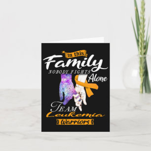 Tarjeta Esta familia que nadie lucha sola contra la guerra
