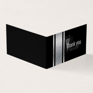 Tarjeta Esta fiesta de soltero de noble blanco y negro