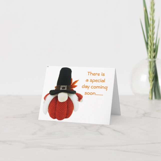 TARJETA ESTÁ LLEGANDO EL DÍA ESPECIAL DE "DIVERTIRSE" (Anverso)