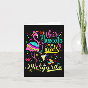 Tarjeta Esta Mamacita Necesita Una Margarita Cinco De Mayo
