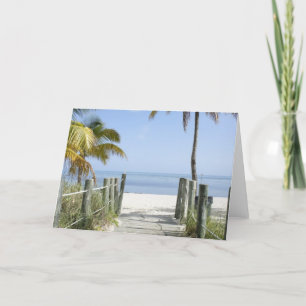Tarjeta Esta manera al paraíso