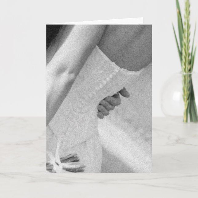 Tarjeta "Está todo sobre el vestido… " (Anverso)