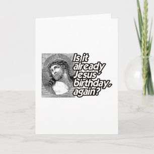 TARJETA ESTÁ YA EL CUMPLEAÑOS OTRA VEZ - .PNG DE JESÚS