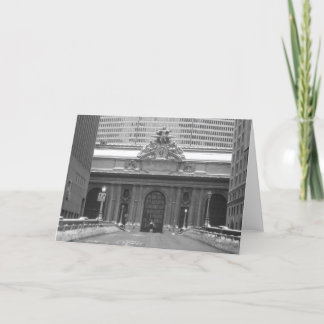 Tarjeta Estación central magnífica