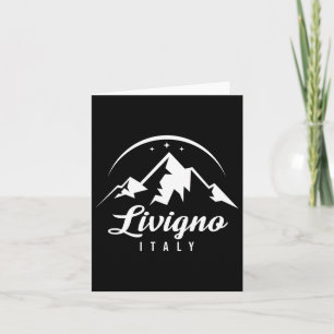 Tarjeta Estación de esquí de Livigno Italia Esquí Snowboar