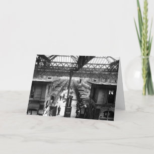 Tarjeta Estación de Interiores de Charing Cross, Londres