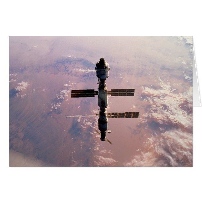 Tarjeta / Estación Espacial Internacional (Anverso (Horizontal))