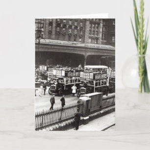 Tarjeta Estación Victoria, años 20