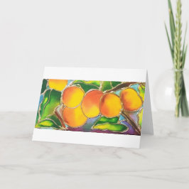 TARJETA ESTACIONARIO DE LA SERIE APRICOT CHEER