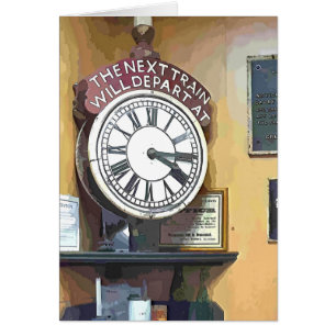 tarjeta ESTACIONES DE TREN