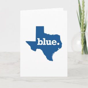 TARJETA ESTADO AZUL DE TEXAS